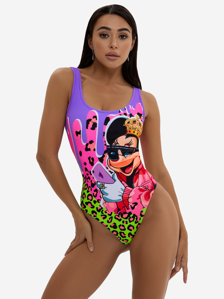 Слитный купальник женский Bona Fide: Pool Body "Vivid"