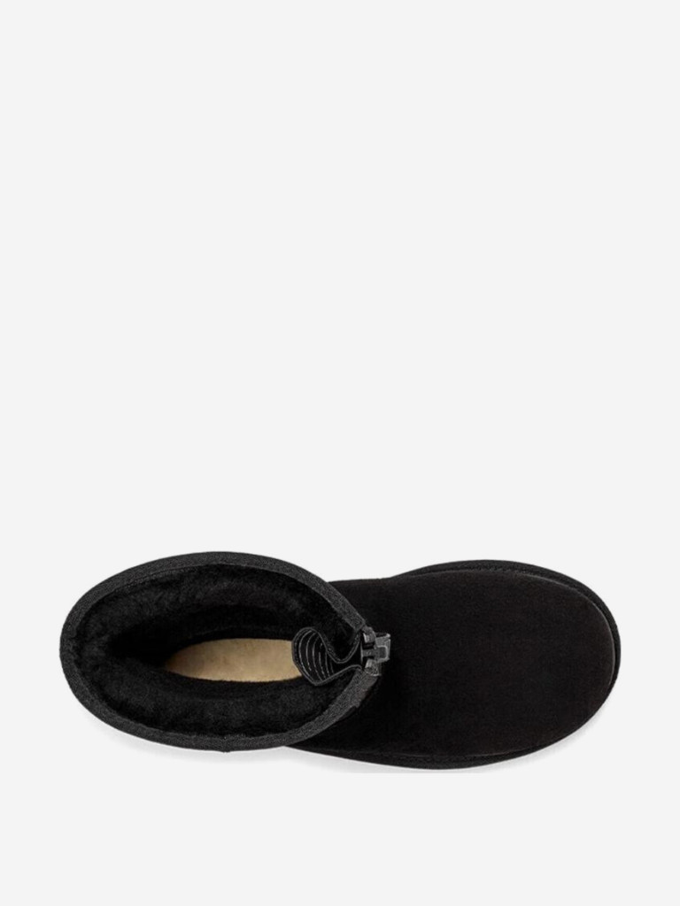 Сапоги утепленные UGG Classic Short Zipper Tape Logo