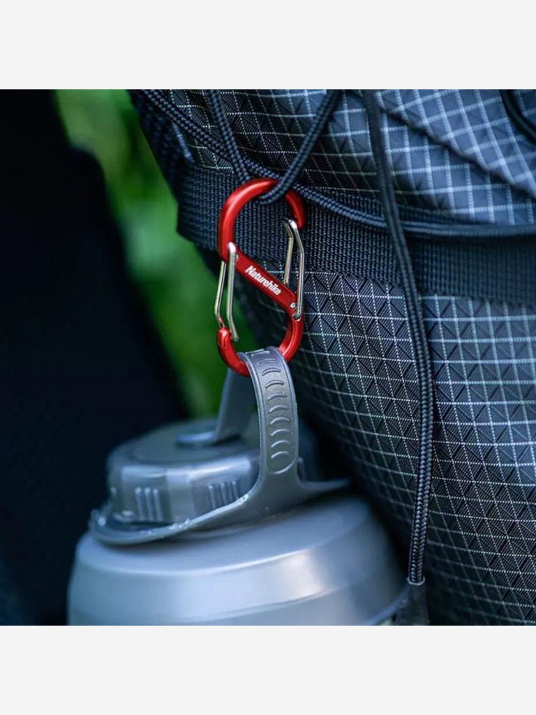 Карабин Naturehike S-Type Red S 4шт NH20GS004