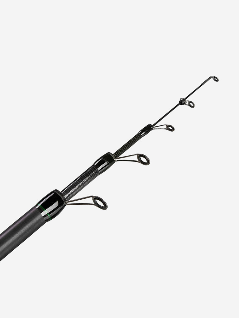 Удилище проводочное Nisus Green Rod с кольцами carbon, 4 м, 15-40 г