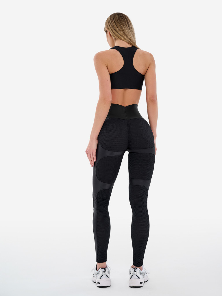 Лосины женские Bona Fide Leggings Correct Push-up Black черный цвет —  купить за 5950 руб., отзывы в интернет-магазине Спортмастер