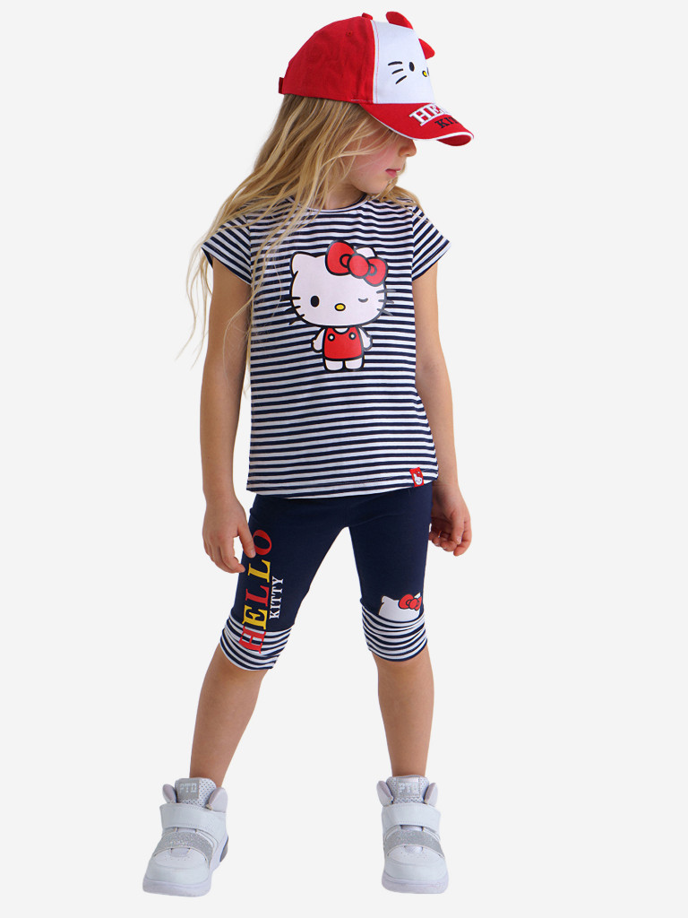 Комплект для девочек: футболка, легинсы PlayToday