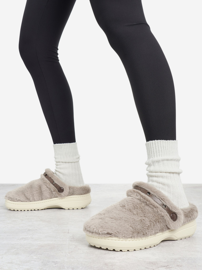 Сабо утепленные женские Crocs Classic