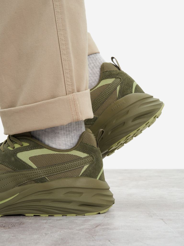 Кроссовки мужские PUMA Hypnotic Ls арт. 395295 хаки/оливковый цвет