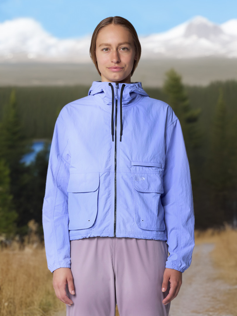Ветровка женская Mountain Hardwear Stryder Full Zip Фиолетовый 8399₽