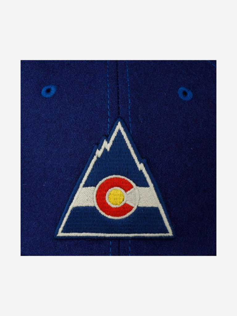Бейсболка AMERICAN NEEDLE 21005A-CRO Colorado Rockies Archive Legend NHL (синий)
