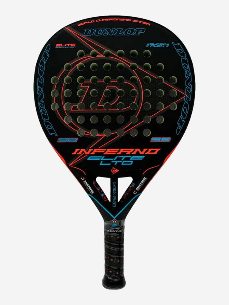 Ракетка для падела Dunlop Inferno Elite LT G1 HL Blue Orange