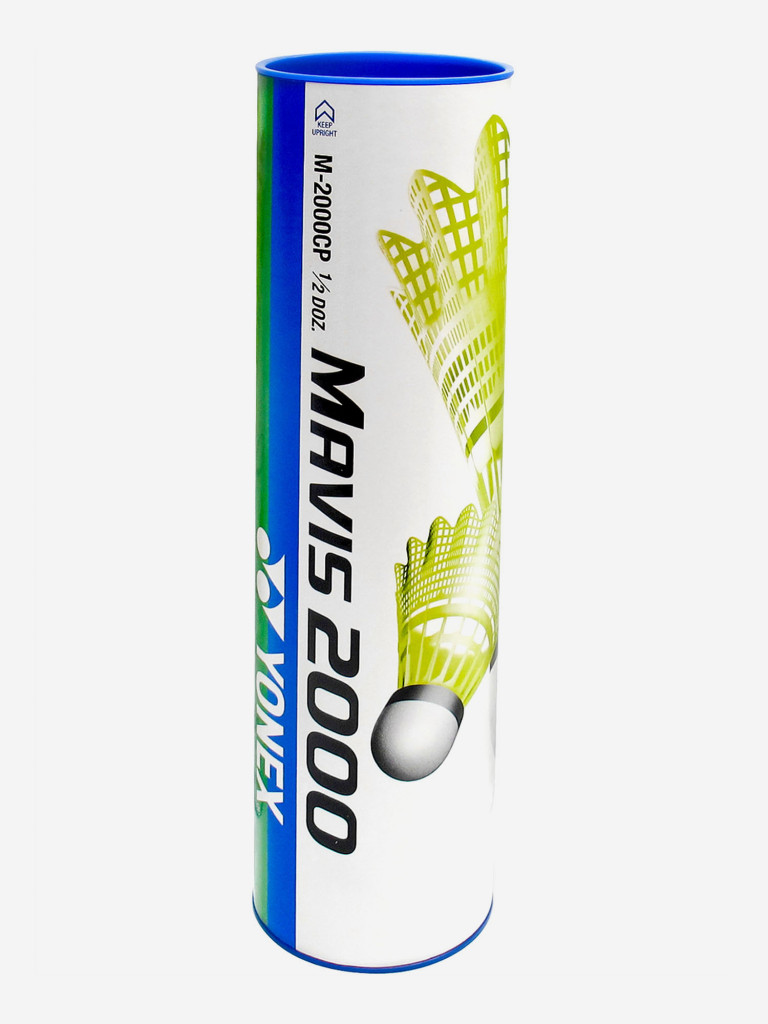 Воланы пластиковые Yonex Mavis 2000, Средняя, 6шт.