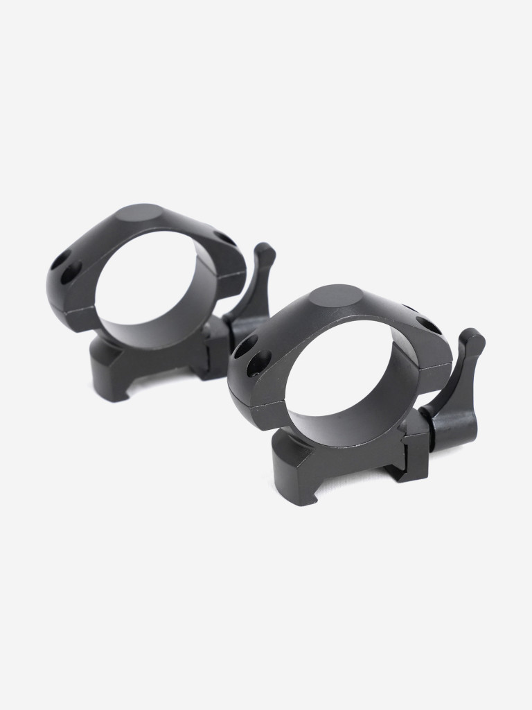 Кольца для оптических прицелов ARKON 30 мм быстросъемные на weaver, стальные, средние