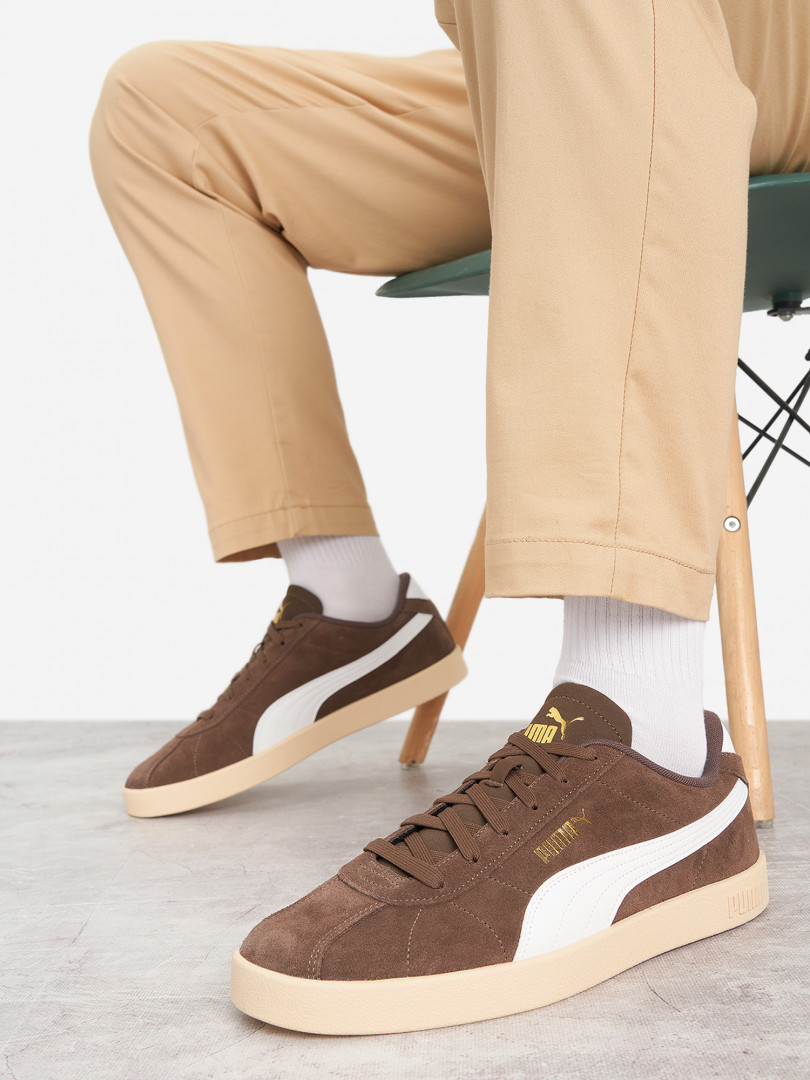 Кеды мужские Puma Club II, Коричневый