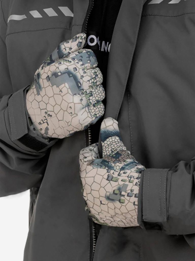 Перчатки демисезонные Nisus Fiber для рыбалки и охоты