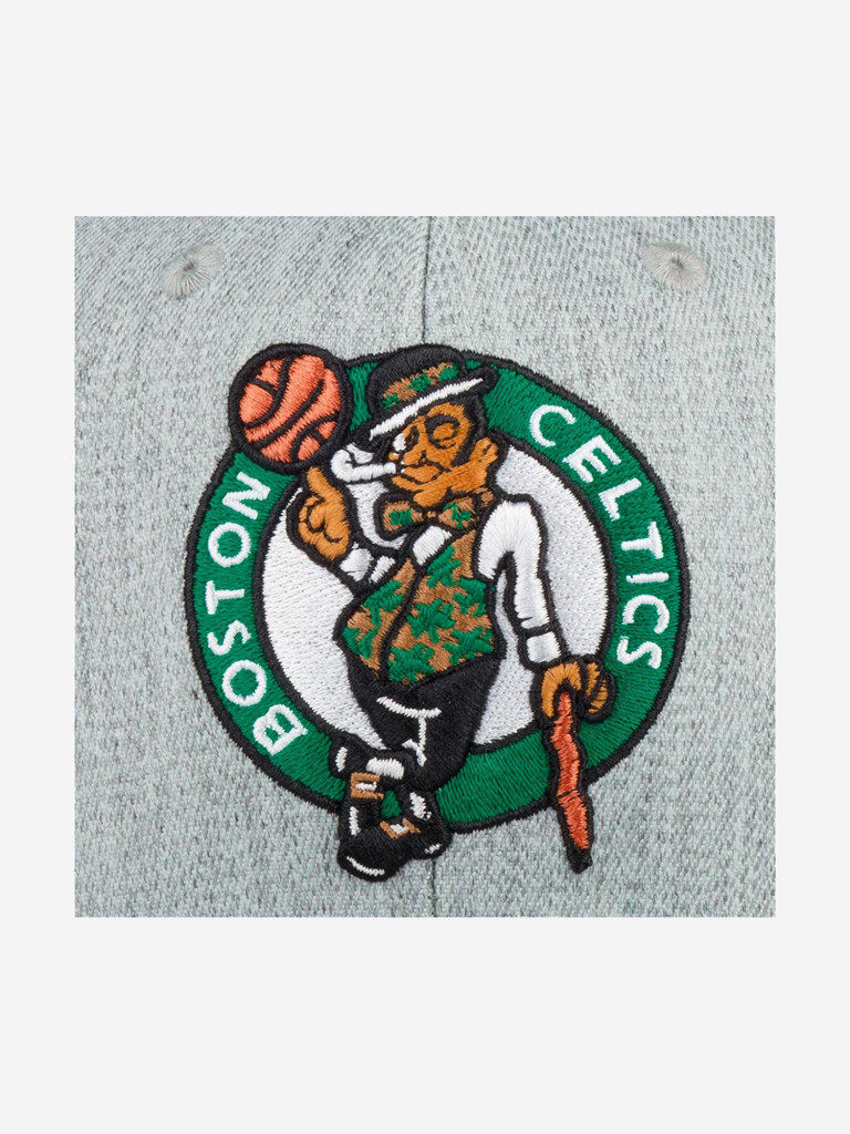 Бейсболка MITCHELL NESS 6HSSMM19363-BCEGYHT Boston Celtics NBA (серый)