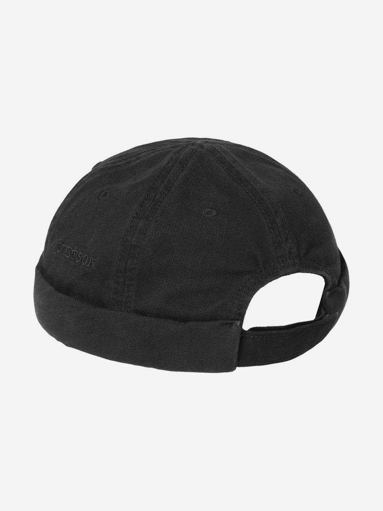 Шапка докер STETSON 8831101 DOCKER COTTON (черный)