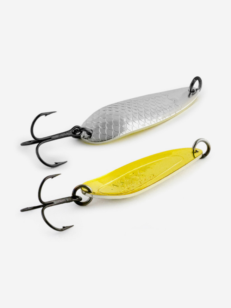 Блесна колеблющаяся Akara Action Series Laxa 70 18 гр. 9/14 oz. Sil/Go
