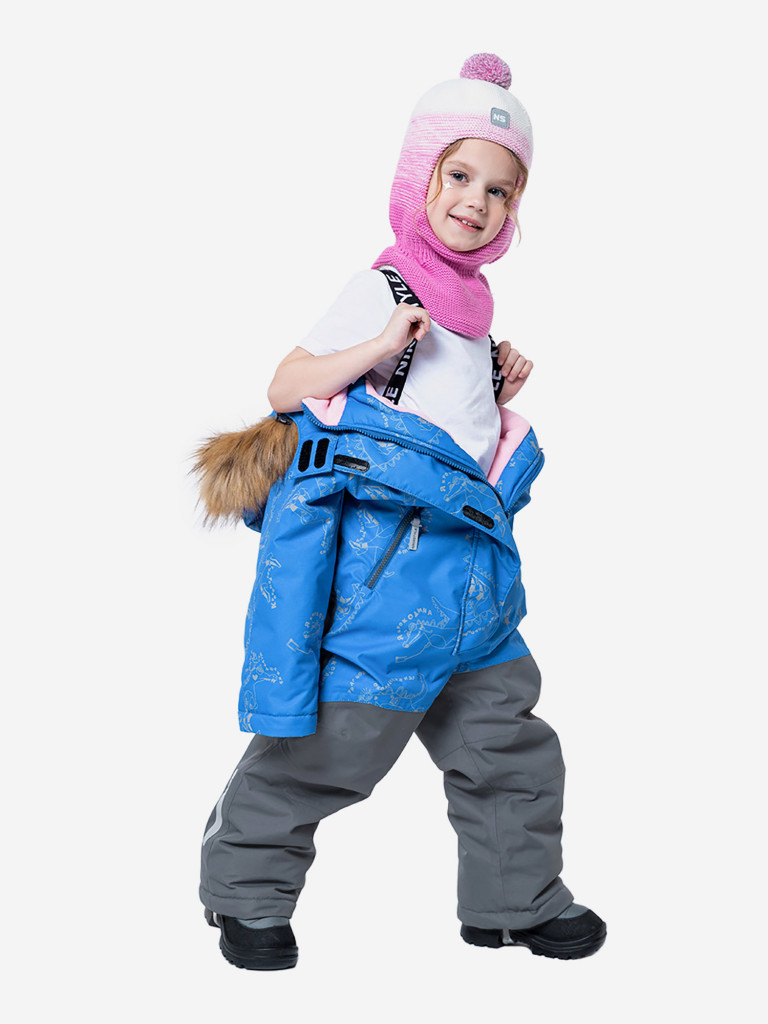 Комбинезон зимний для девочки NIKASTYLE
