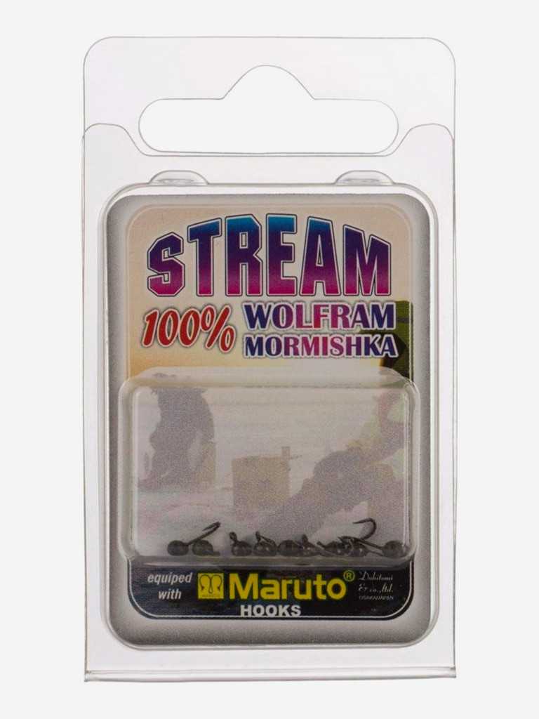 Мормышка Helios вольфрамовая Шар с ушком 4мм 0,65г Bn (MW-2840-Bn), 10 штук в упаковке