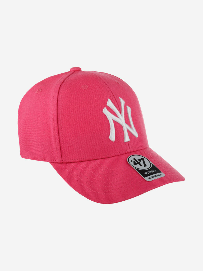 Бейсболка 47 BRAND B-MVP17WBV-MA New York Yankees MLB (розовый)