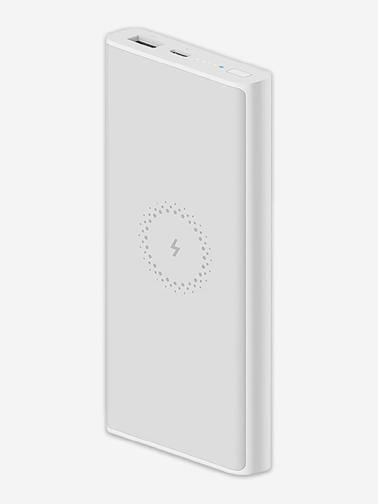 Внешний аккумулятор с беспроводной зарядкой Xiaomi Wireless Power Band 10 000 Mah WPB15PDZM белый