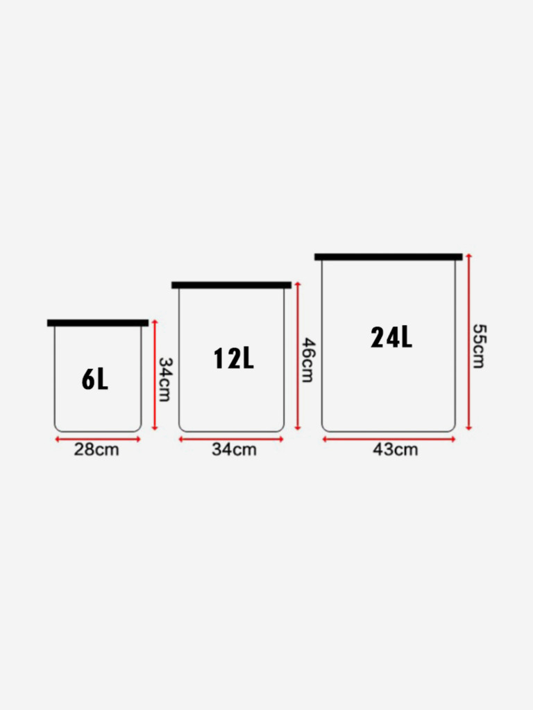 Комплект гермомешков 3F UL GEAR ( 6, 12, 24 л)