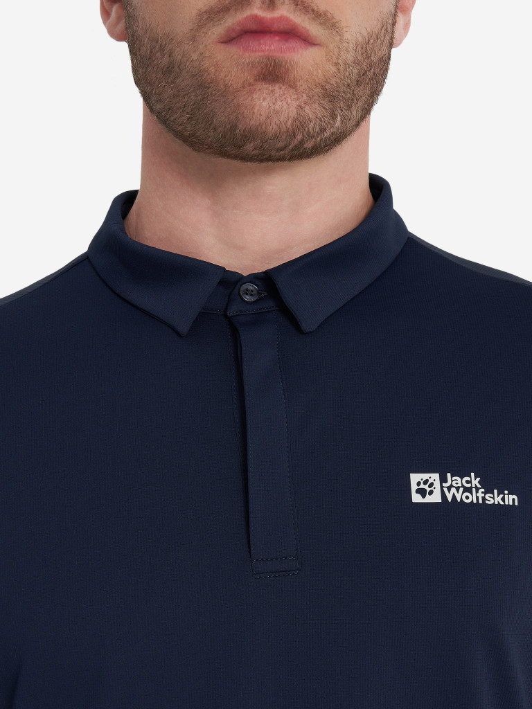 Поло мужское Jack Wolfskin Delgami