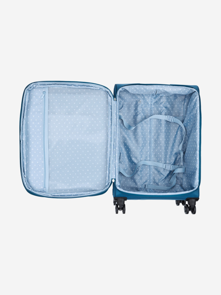 Чемодан TORBER Vivi синий 63 л