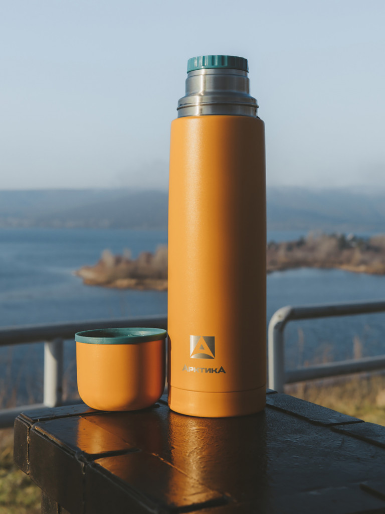 Термос вакуумный Арктика 1 л, морошка