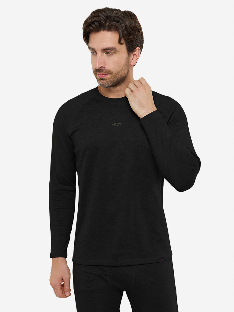 Термобелье мужское комплект HUT AMBUSH для охоты, черный