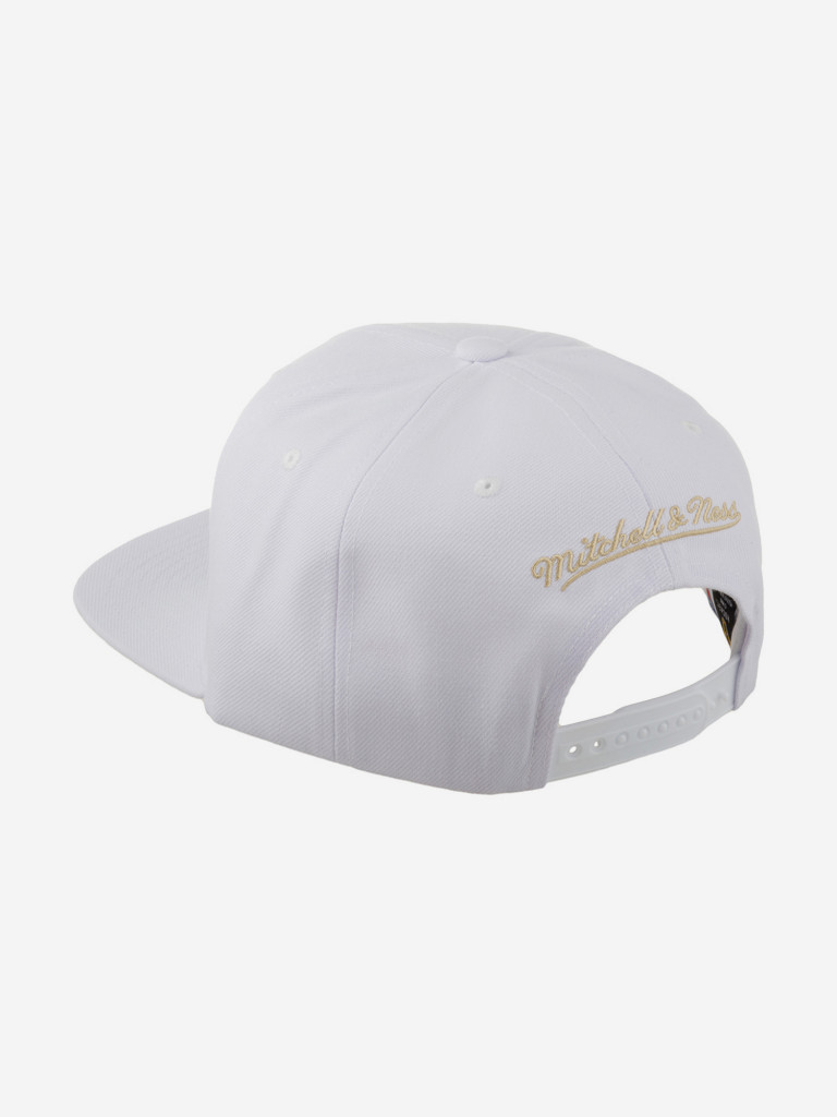 Бейсболка с прямым козырьком MITCHELL NESS HHSS5744-NYAYYPPPWHIT New York Rangers NHL
