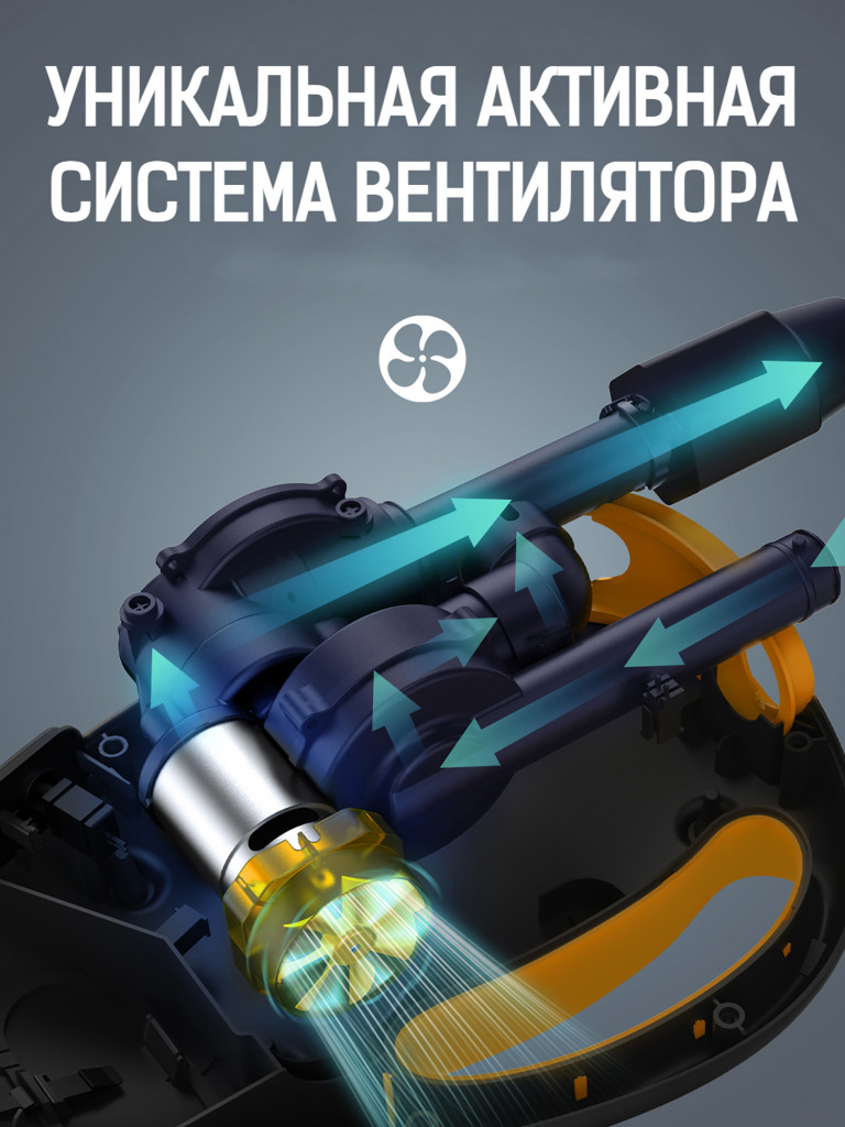 Электрический насос DAMA для SUP-досок, лодок и палаток, Оранжевый, 20 PSI, Двухступенчатый, авто-отключение, LED-дисплей