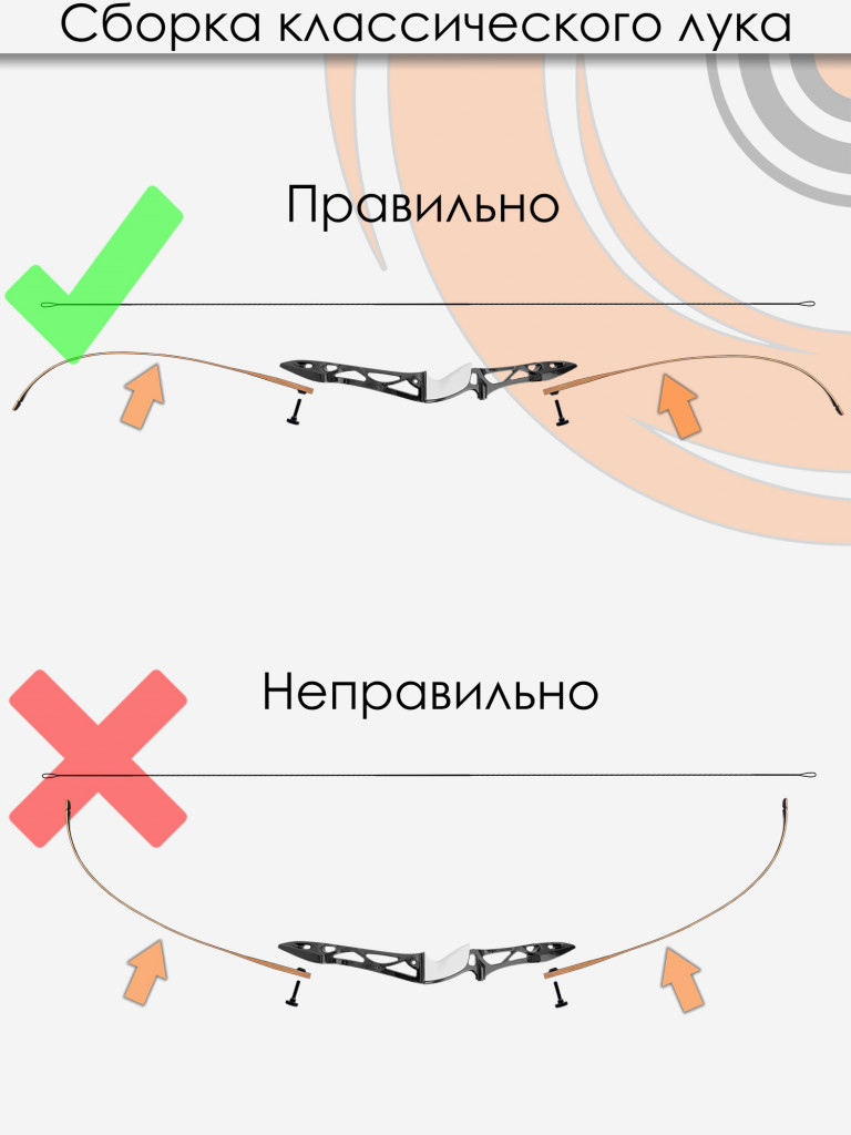 Лук рекурсивный Centershot Classic 68" (алюм. рукоятка) 38# с комплектом