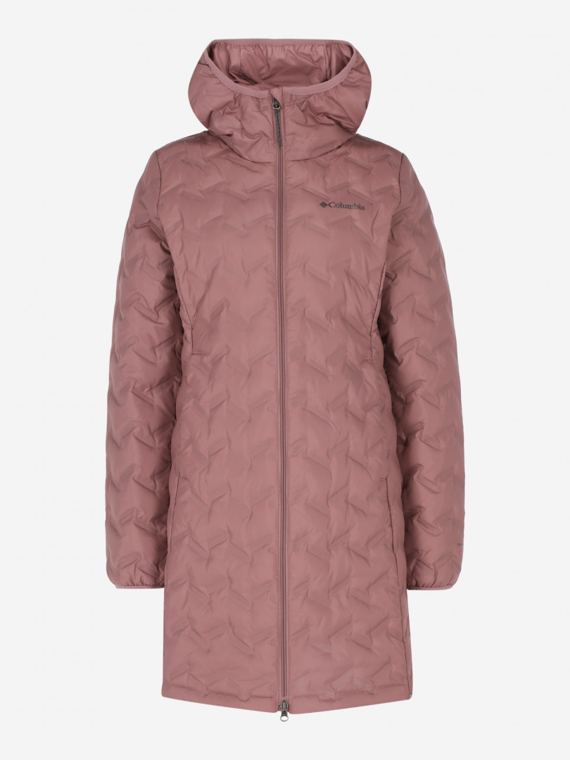 Пуховик женский Columbia Delta Ridge II Long Down Jacket Розовый 19999₽