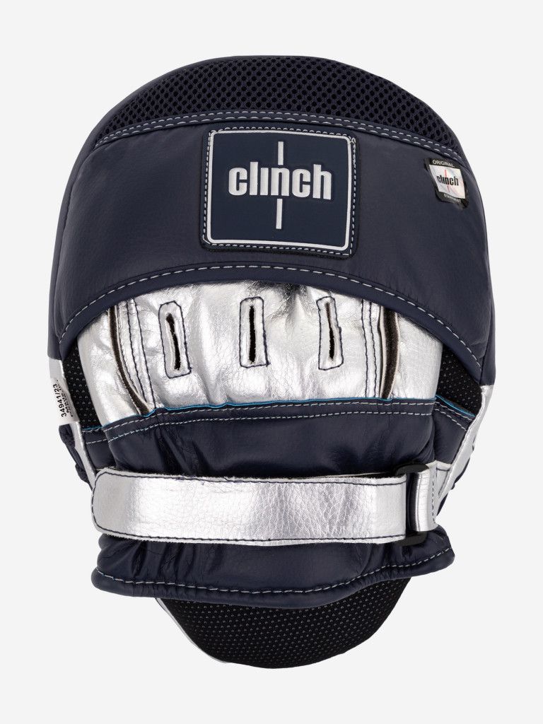 Лапы Clinch Shock Absorb Mitt темносине-серебристые