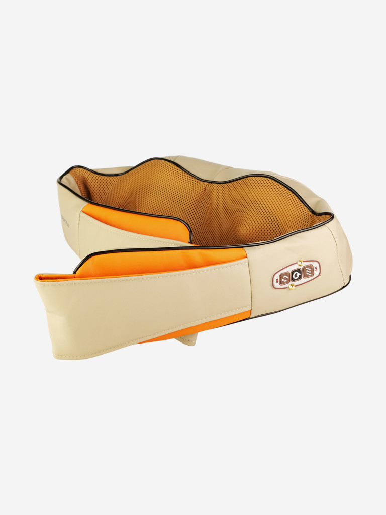 Электромассажёр Centek CT-2198 (бежевый) 35Вт, ДЛИННЫЕ РУЧКИ, прогрев и 3D массаж, питание 220/12 В