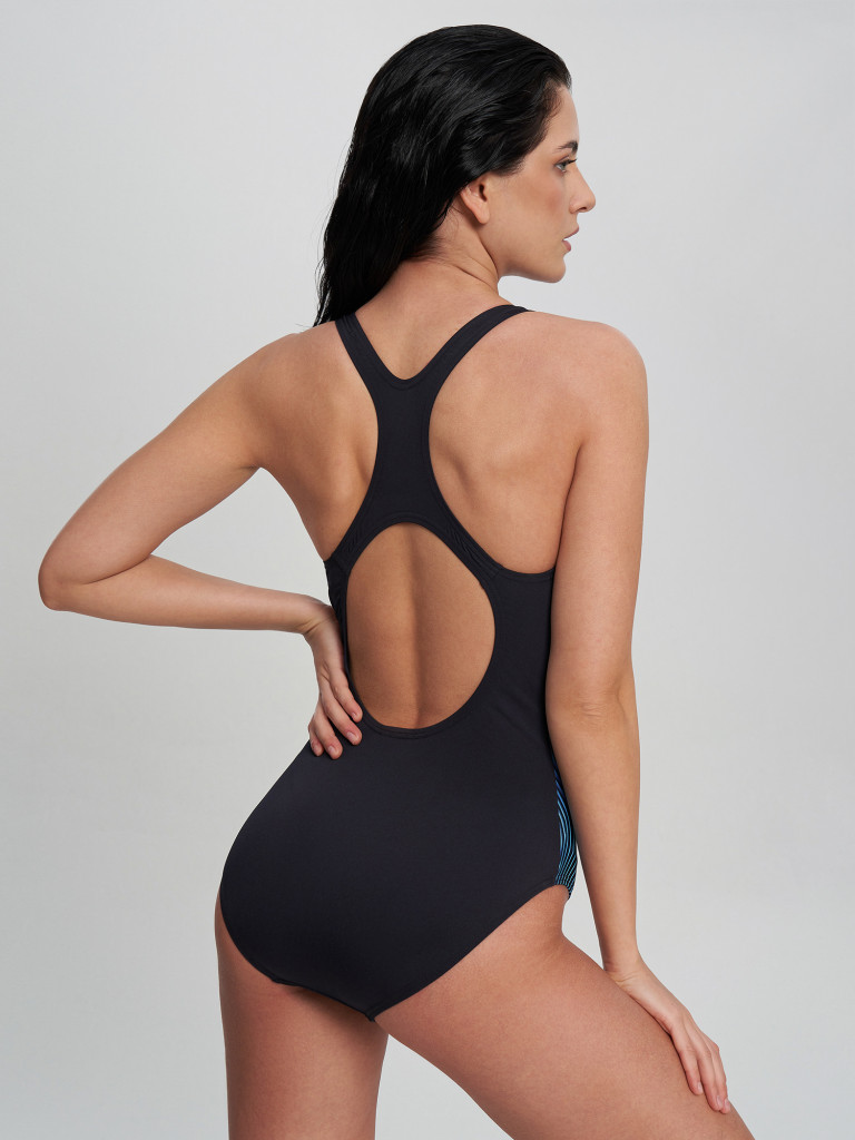 Купальник слитный женский Speedo Print Medalist