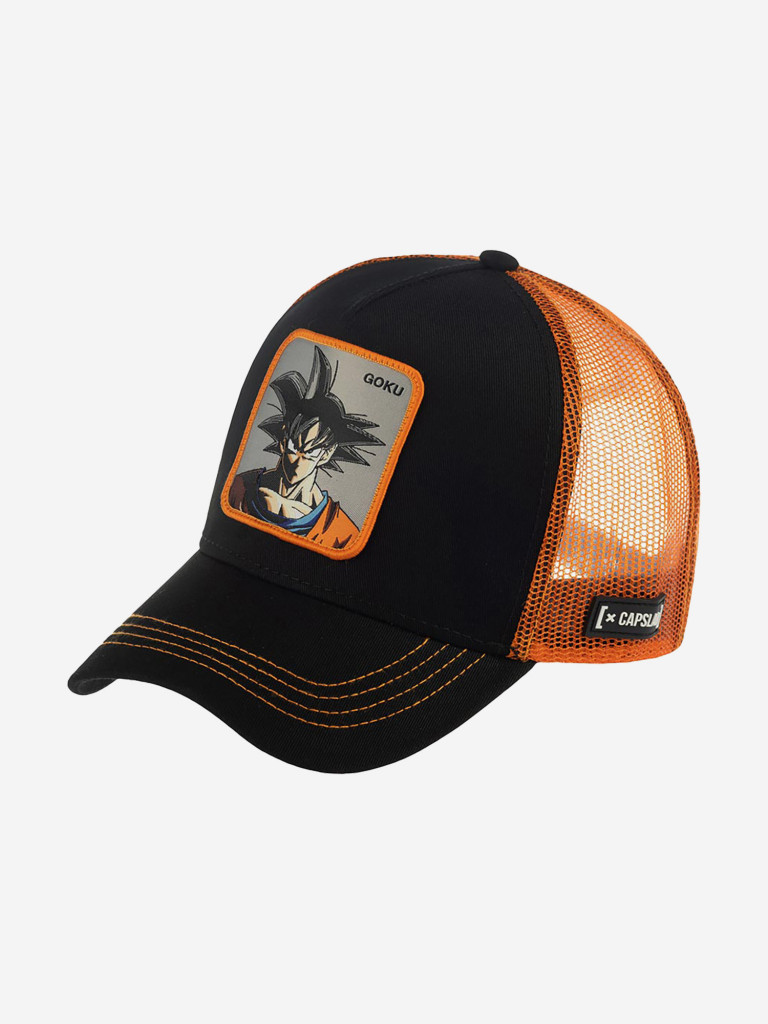 Бейсболка с сеточкой CAPSLAB CL/DBZ/1/GOKB Dragon Ball Goku (черный)
