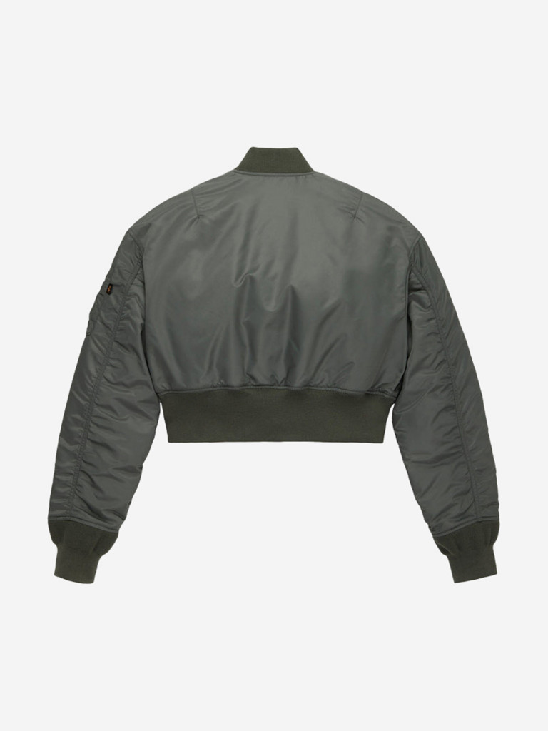 Бомбер утепленный женский Cropped MA-1 Alpha Industries