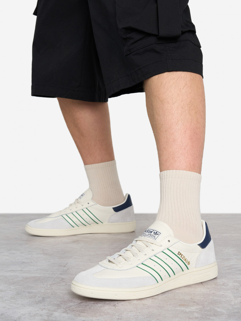 фото Кеды мужские adidas handball spezial, белый