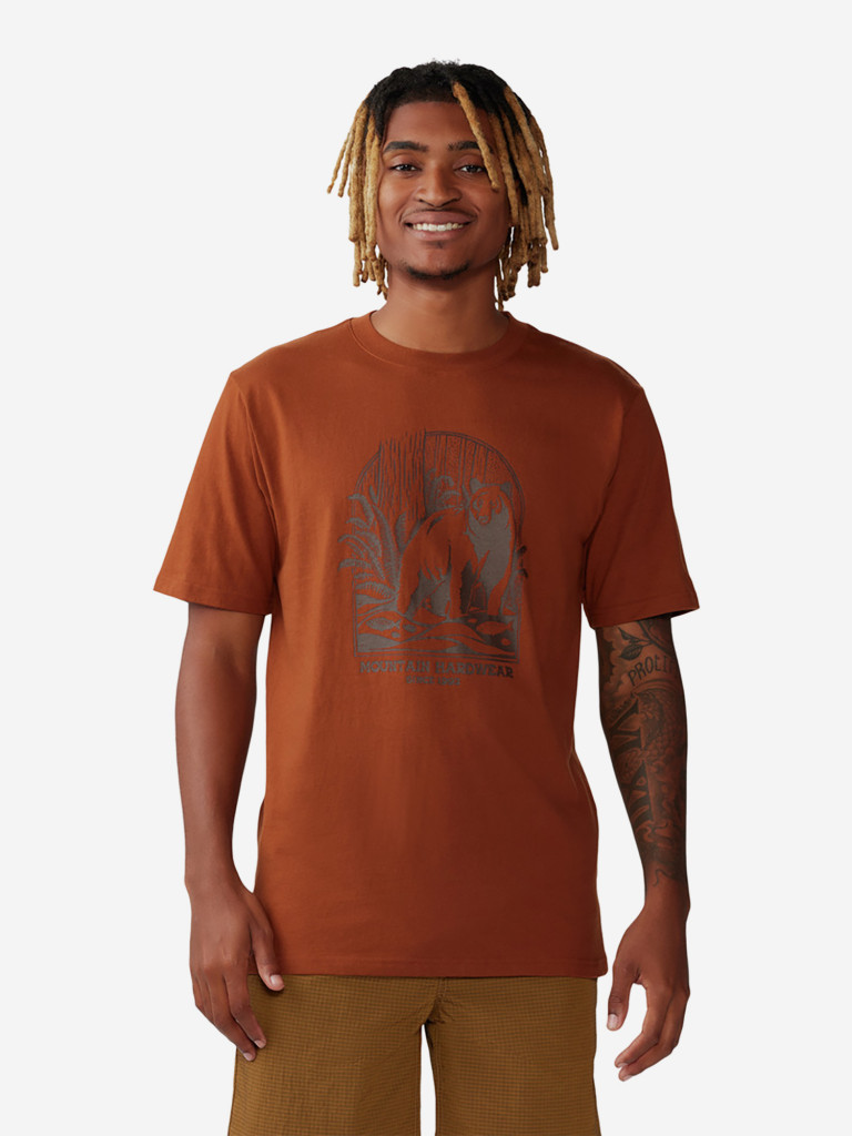 Футболка мужская Mountain Hardwear Grizzly Bear Short Sleeve