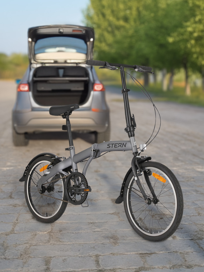 Велосипед складной Stern Compact 10 20 Серый
