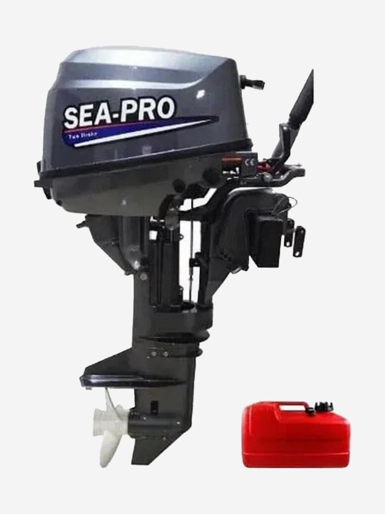 Лодочный мотор четырехтактный Sea-Pro F 9.8 S + бак 12 л