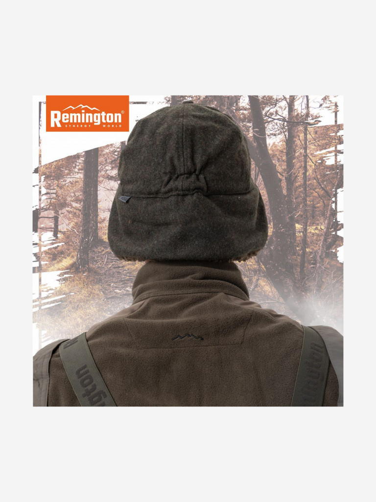 Шапка Remington Еarflaps baseball cap brown