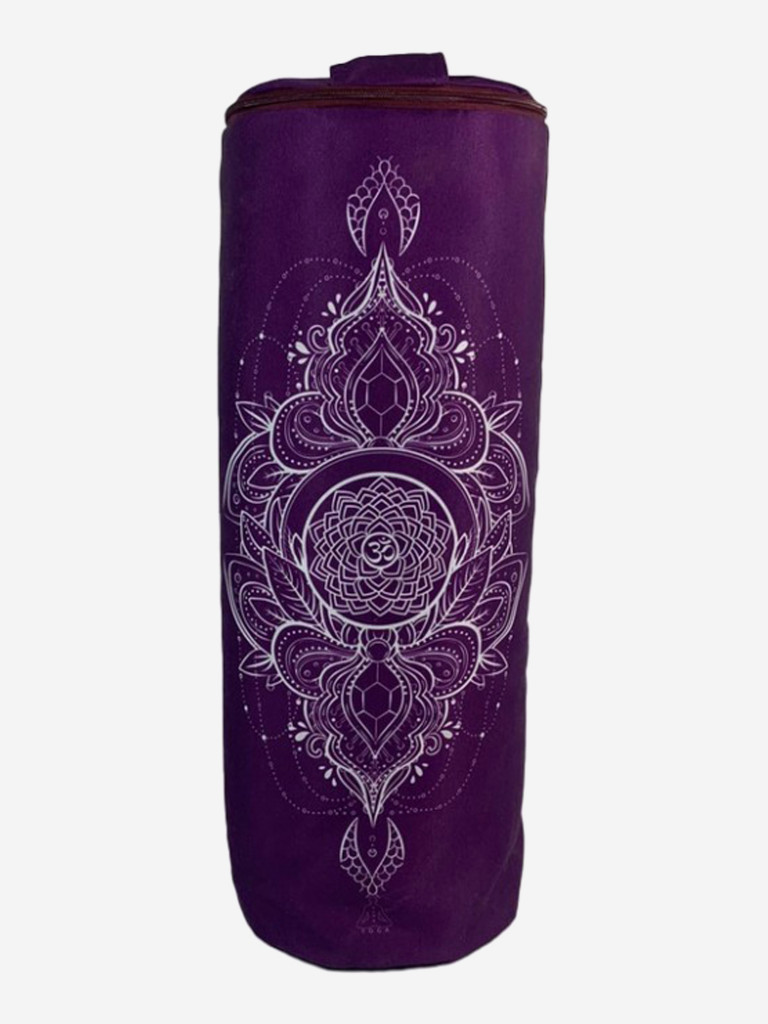 Болстер для йоги из гречихи Чакра Сахасрара фиолетовая BODHI