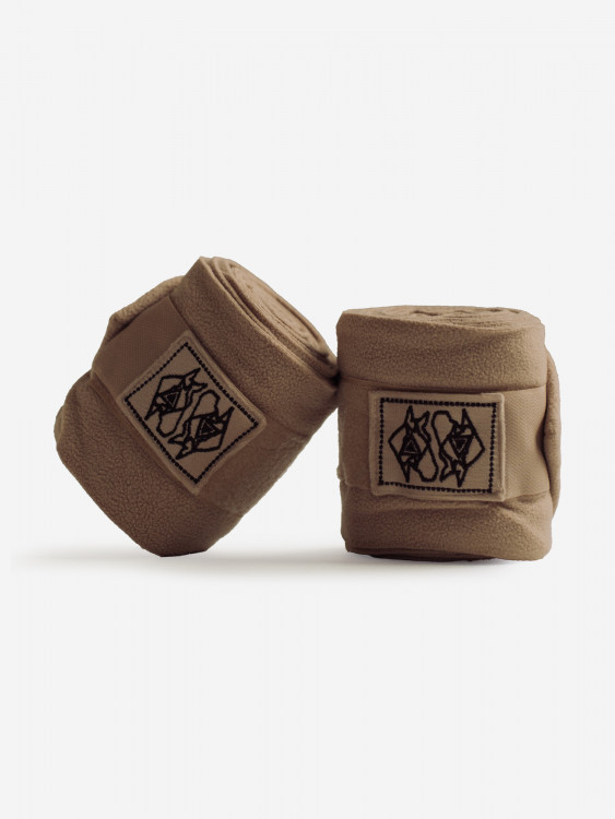 Бинты для конного спорта ALIBI EQUESTRIAN DUO Шампань , 3.5м с липучками , стан-4шт