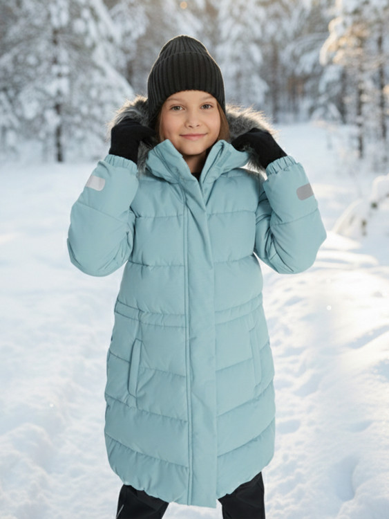 Пальто утепленное для девочек Northland