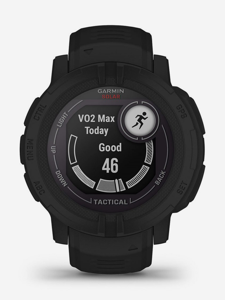 Спортивные наручные часы Garmin Instinct 2 Solar Tactical Edition Black