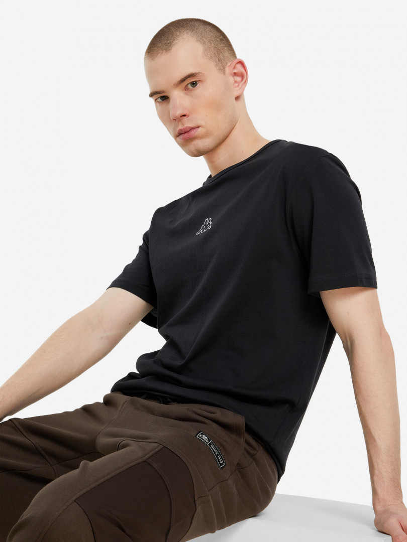 фото Футболка мужская kappa, черный