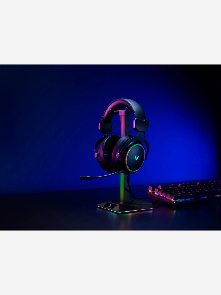 RAPOO Игровая гарнитура проводная VH300S-BL Virtual 7.1, цвет - черный (13331)