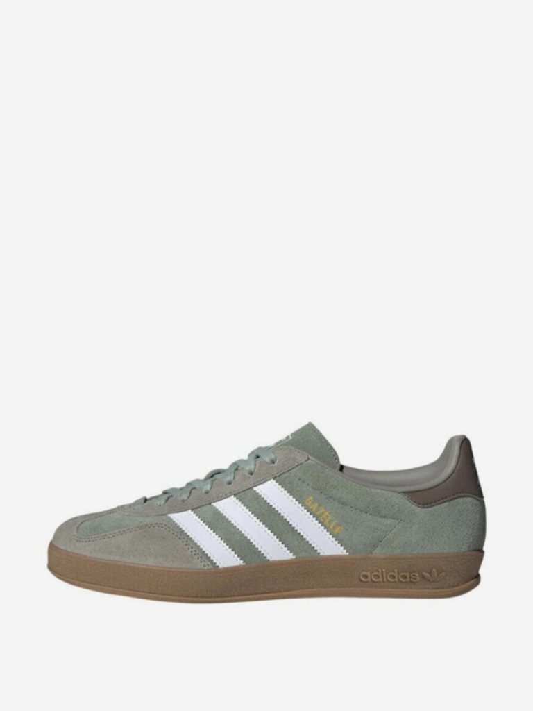 Кеды Adidas Gazelle Indoor Silver Pebble Silver