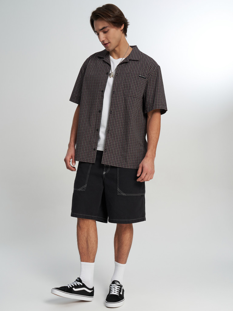 Рубашка с коротким рукавом мужская Quiksilver Mercury Double Zero