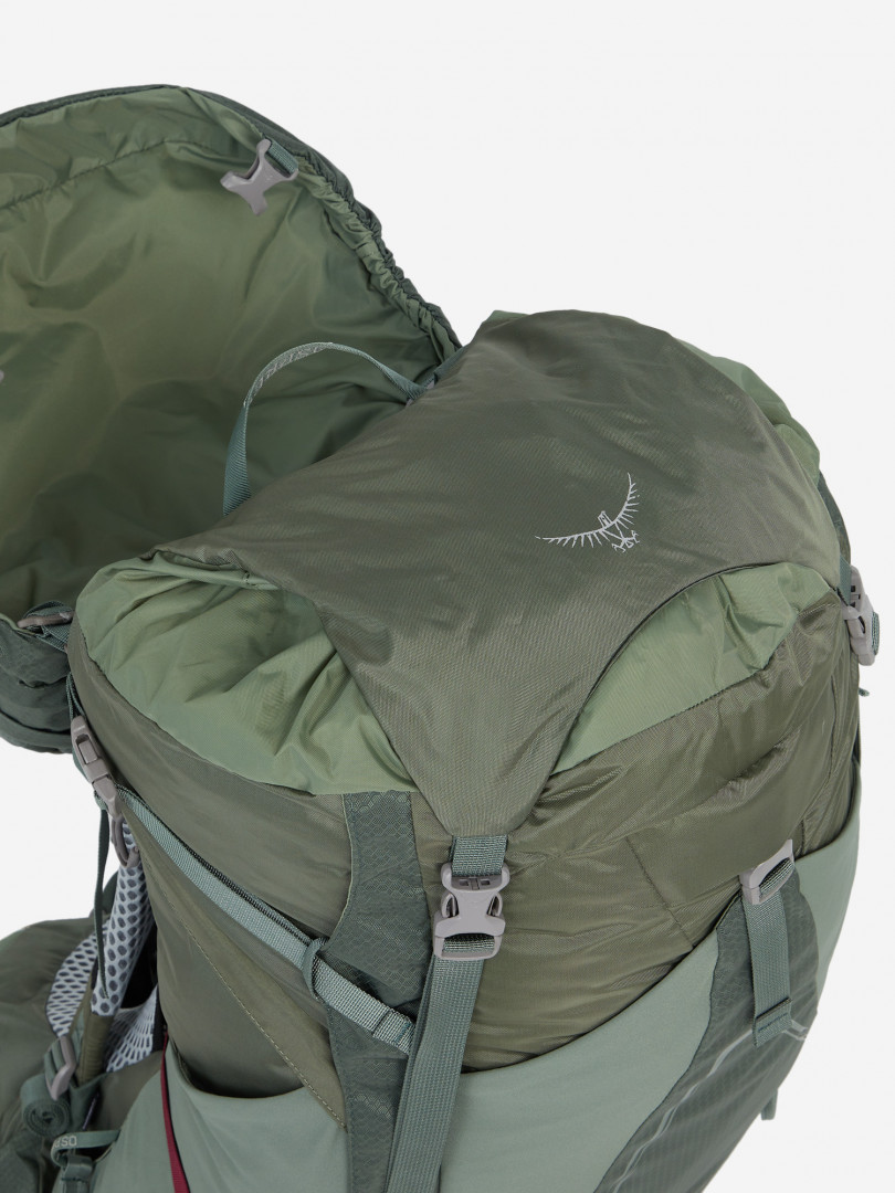 фото Рюкзак женский osprey aura ag lt, 50 л, зеленый